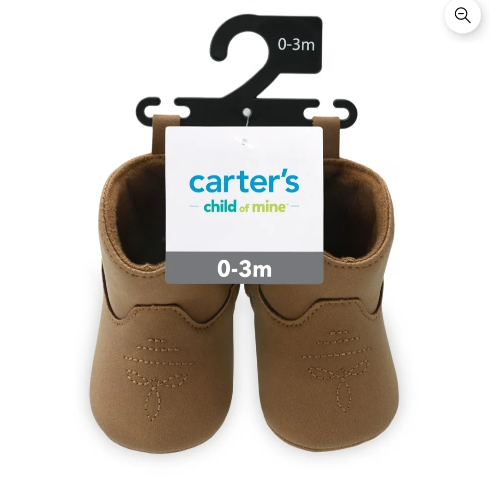 Carter's Tan Baby Cowboy Booties